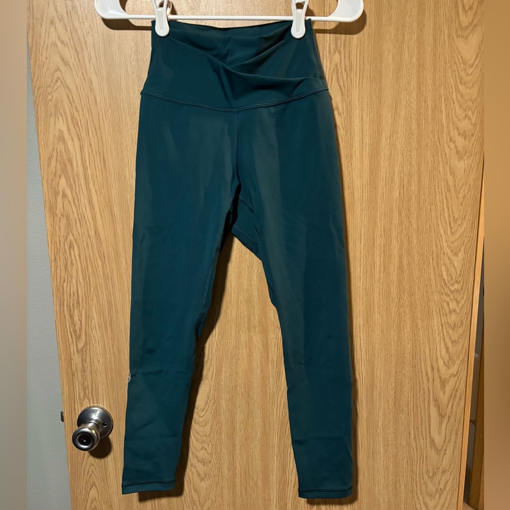 P’tula Emily Tenacious Leggings - S, 23” - Emerald Isle - EUC